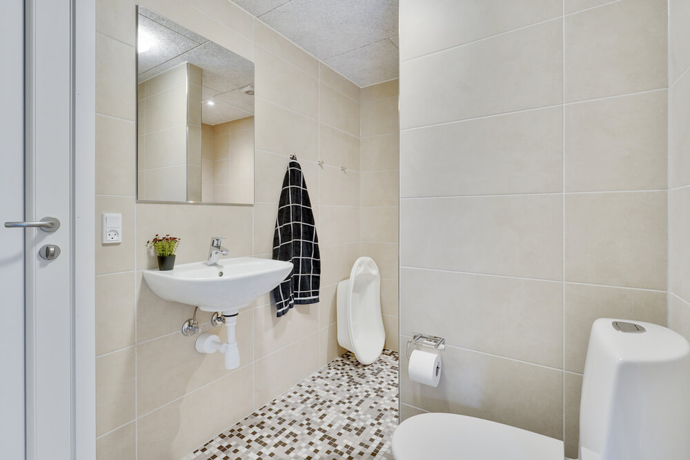 Et av badene i luksushus nr. 511