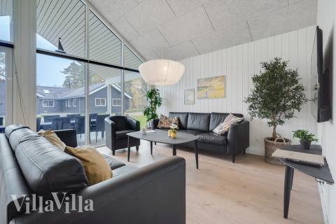 Sofakroken i luksushus nr. 513 i Lolland/Falster/Møn.