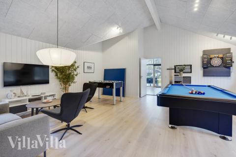 Aktivitetsrom i luksushus nr. 509 med 6 soverom og plass til 16 personer.