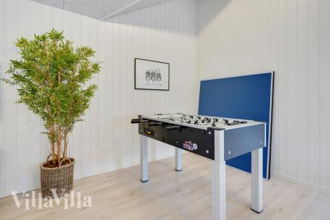Konkurrer i feriehusets aktivitetsrom når dere besøker luksushus nr. 509 i Lolland/Falster/Møn.