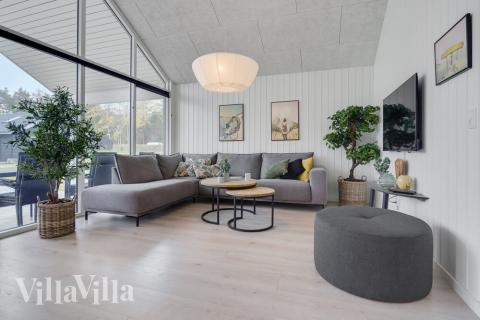 Sofakroken i luksushus nr. 509 i Lolland/Falster/Møn.