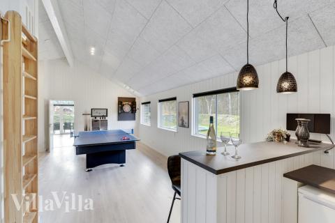 Kjøkkenet i luksushus nr. 502 er fullt utstyrt så dere lett kan lage mat til 18 personer.