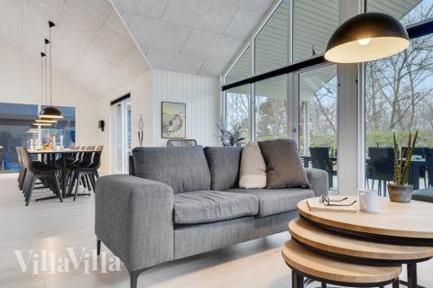 Sofakroken i luksushus nr. 502 i Lolland/Falster/Møn.