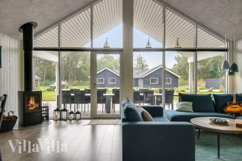 Sofakroken i luksushus nr. 506 i Lolland/Falster/Møn.