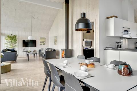 Luksushus nr. 522 har et flott oppholdsrom.