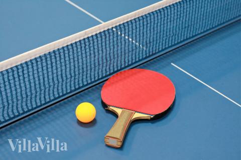 Aktivitetsrom i luksushus nr. 498 med 7 soverom og plass til 18 personer.