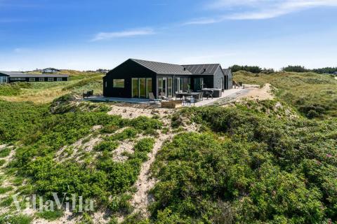 Nyt varmen i boblebadet i luksushus nr. 514 i Nordjylland