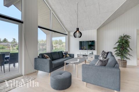 Luksushus nr. 516 har et flott oppholdsrom.