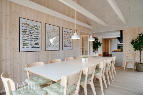 Oppholdsrom med plass til 14 i luksushus nr. 518.