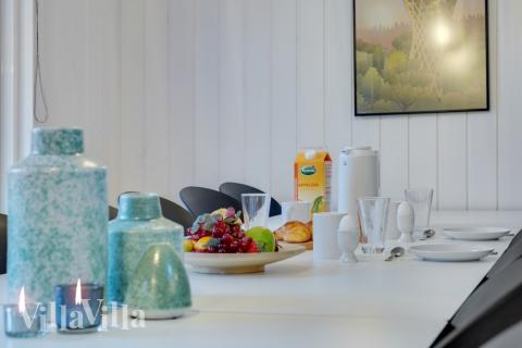 Luksushus nr. 532 har et flott oppholdsrom.