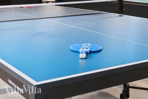 Konkurrer i feriehusets aktivitetsrom når dere besøker luksushus nr. 533 i Vestjylland.