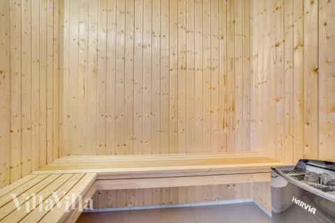 Nyt varmen i badstuen i luksushus nr. 529 til 20 personer