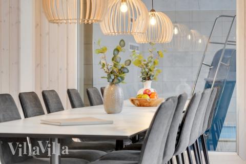 Luksushus nr. 524 har et flott oppholdsrom.