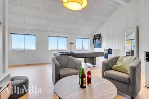 Konkurrer i feriehusets aktivitetsrom når dere besøker luksushus nr. 537 i Sydjylland.