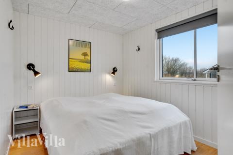 Et av de 7 soverommene i luksushus nr. 537 i Sydjylland.