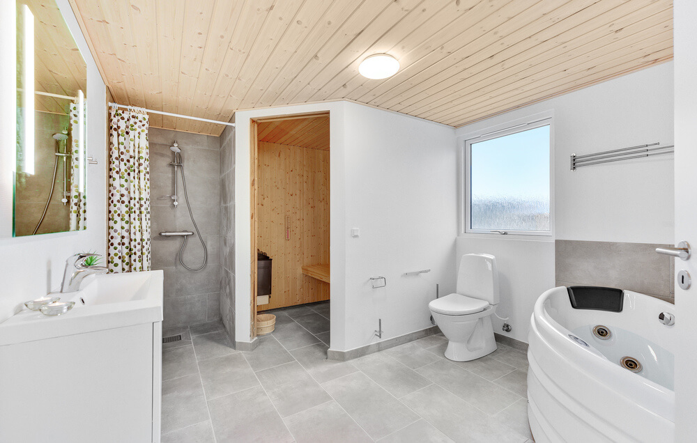 Et av badene i luksushus nr. 539