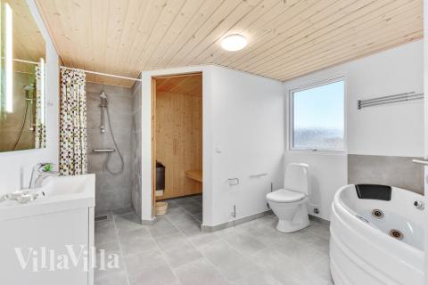 Et av badene i luksushus nr. 539