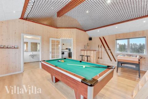 Aktivitetsrom i luksushus nr. 539 med 4 soverom og plass til 14 personer.