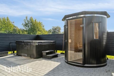 Luksushus nr. 549 har bl.a. et deilig boblebad