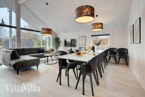 Luksushus nr. 550 har et flott oppholdsrom.