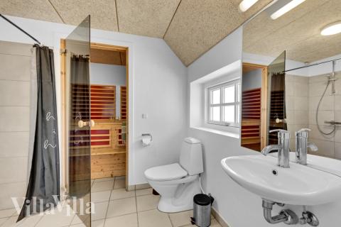 Luksushus nr. 575 er blant annet utstyrt med en deilig badstue.