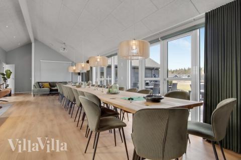 Luksushus nr. 554 har et flott oppholdsrom.