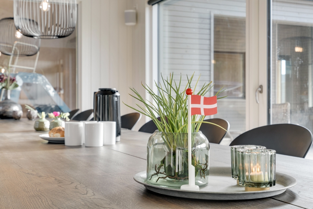Luksushus nr. 560 har et flott oppholdsrom.
