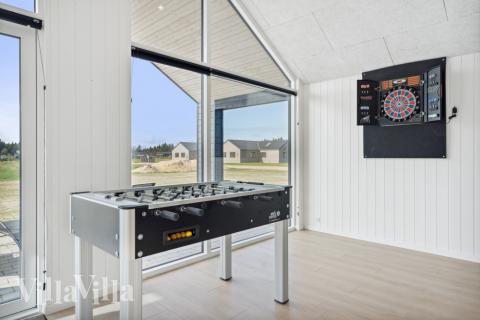 Aktivitetsrom i luksushus nr. 583 med 9 soverom og plass til 24 personer.