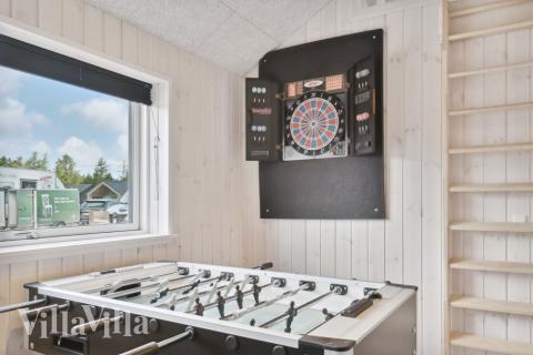 Aktivitetsrom i luksushus nr. 601 med 7 soverom og plass til 18 personer.