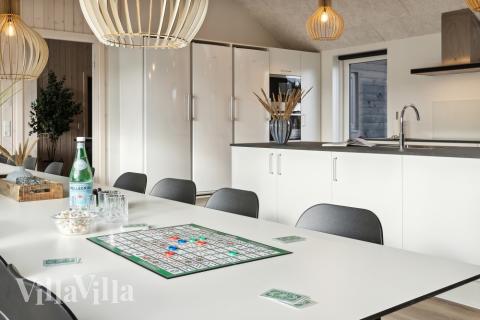 Luksushus nr. 594 har et flott oppholdsrom.