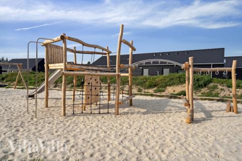 Stort utvalg av utendørsaktiviteter ved luksushus nr. 599 i Sydjylland.