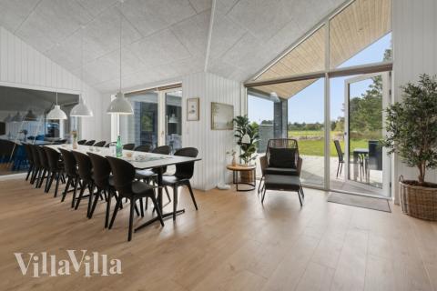 Luksushus nr. 595 har et flott oppholdsrom.