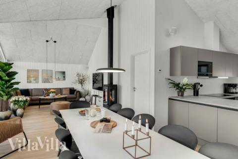 Luksushus nr. 582 har et flott oppholdsrom.