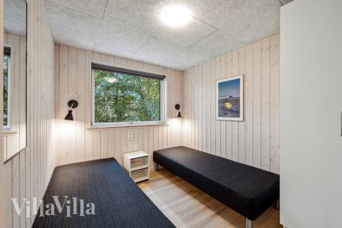 Et av de 7 soverommene i luksushus nr. 750 i Tyskland.