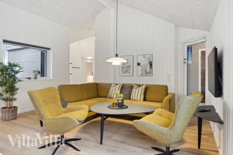 Sofakroken i luksushus nr. 751 i Tyskland.