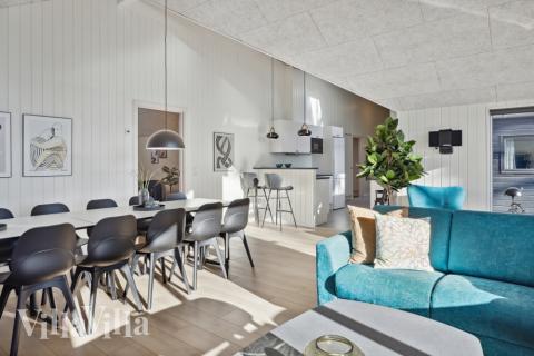 Luksushus nr. 753 har et flott oppholdsrom.