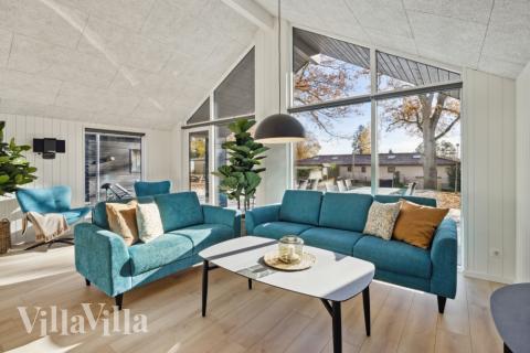 Sofakroken i luksushus nr. 753 i Tyskland.