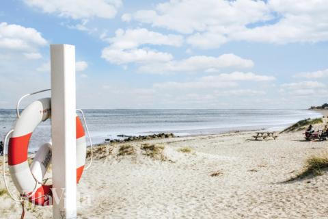 Området rundt Østjylland, hvor luksushus nr. 604 ligger.