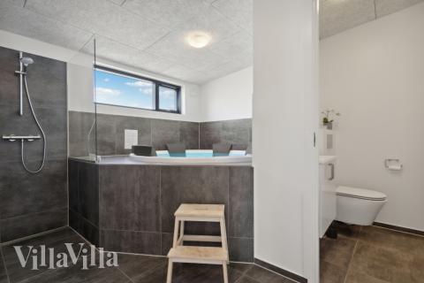 Luksushus nr. 604 har bl.a. et deilig boblebad