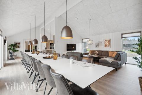 Luksushus nr. 608 har et flott oppholdsrom.