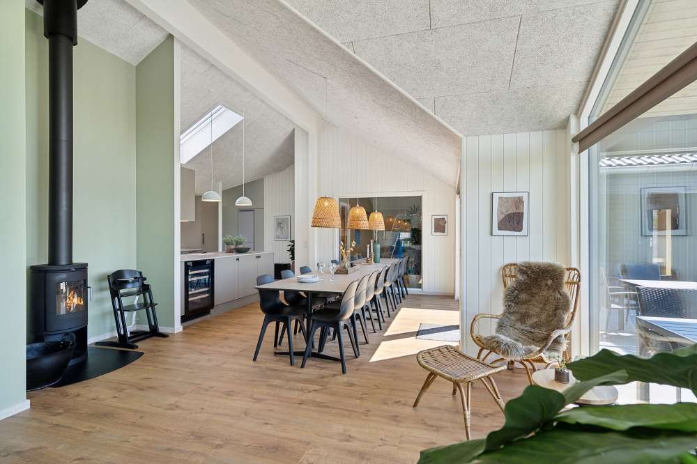 Luksushus nr. 618 har et flott oppholdsrom.