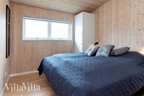 Et av de 5 soverommene i luksushus nr. 626 i Lolland/Falster/Møn.