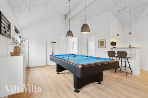 Aktivitetsrom i luksushus nr. 627 med 8 soverom og plass til 20 personer.