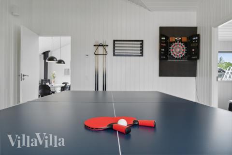 Aktivitetsrom i luksushus nr. 636 med 4 soverom og plass til 8 personer.