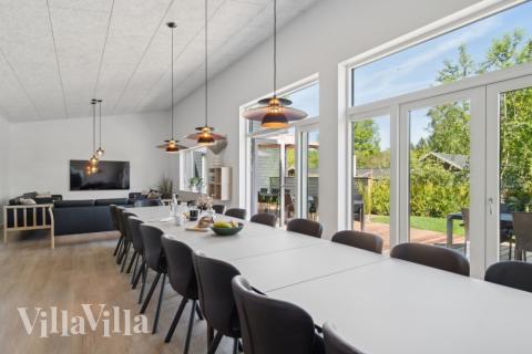 Luksushus nr. 641 har et flott oppholdsrom.