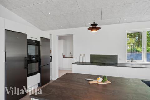 Kjøkkenet i luksushus nr. 641 er fullt utstyrt så dere lett kan lage mat til 20 personer.