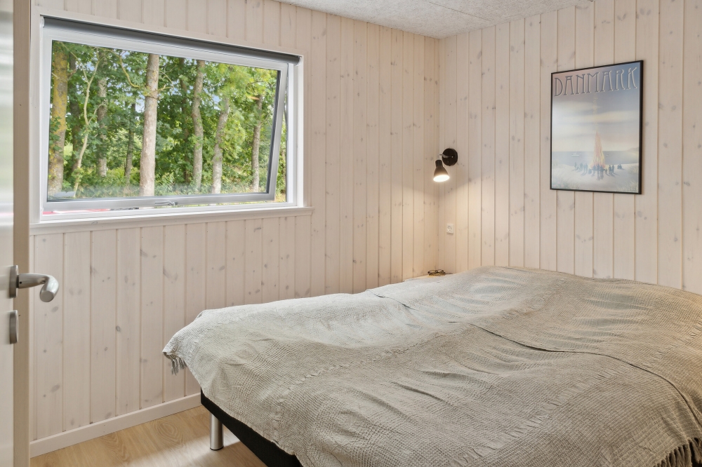 Et av de 5 soverommene i luksushus nr. 644 i Lolland/Falster/Møn.