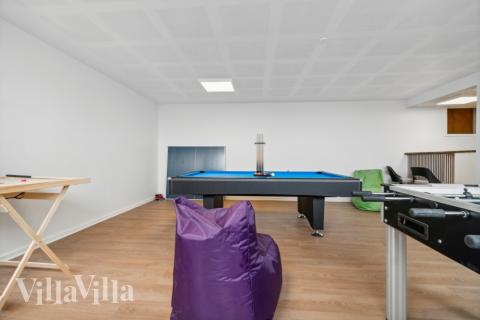 Aktivitetsrom i luksushus nr. 645 med 14 soverom og plass til 40 personer.