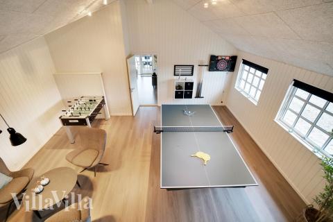 Aktivitetsrom i luksushus nr. 810 med 7 soverom og plass til 18 personer.