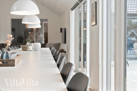 Luksushus nr. 814 har et flott oppholdsrom.